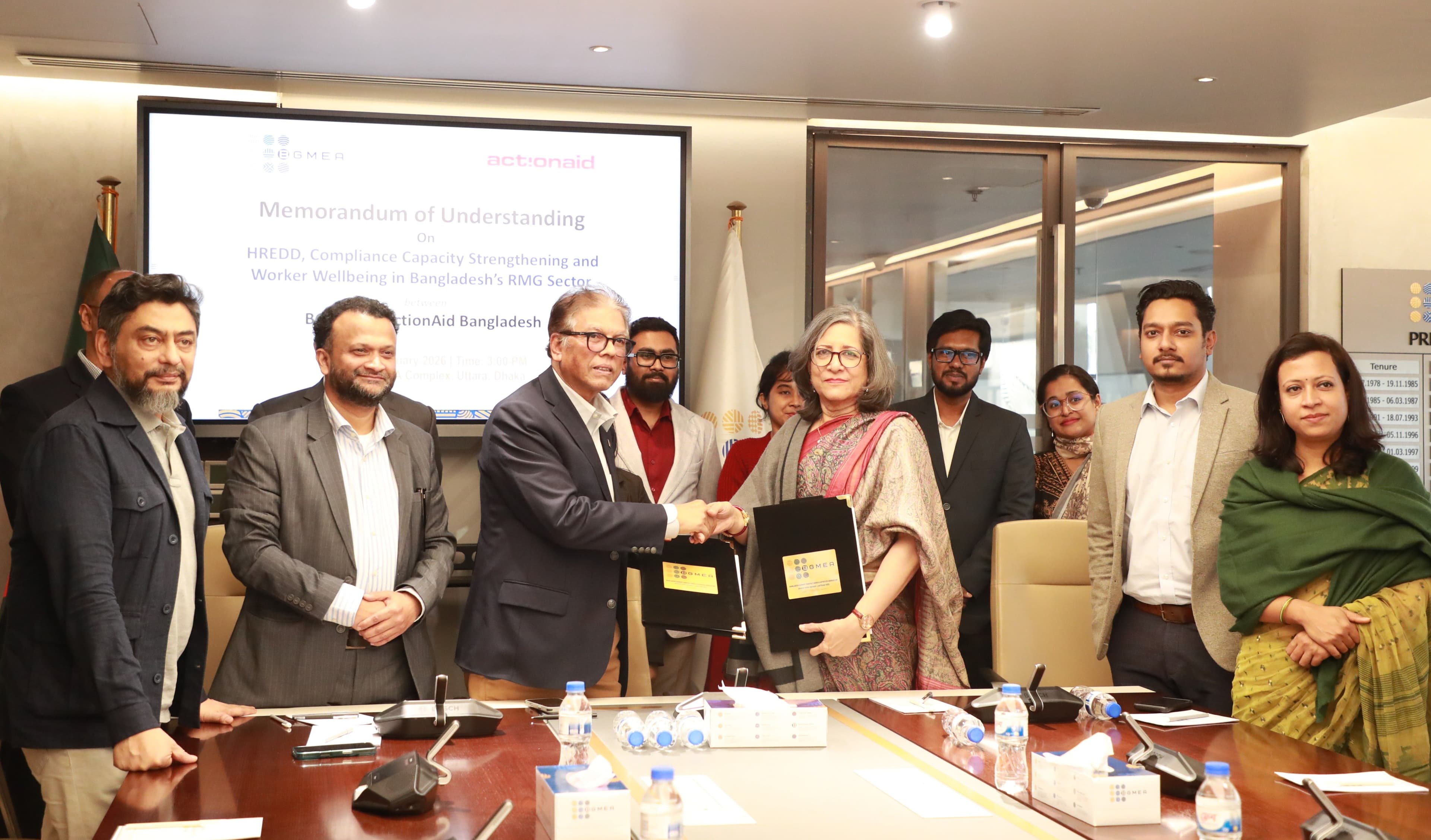 BGMEA to work with ActionAid for sustainable transformation