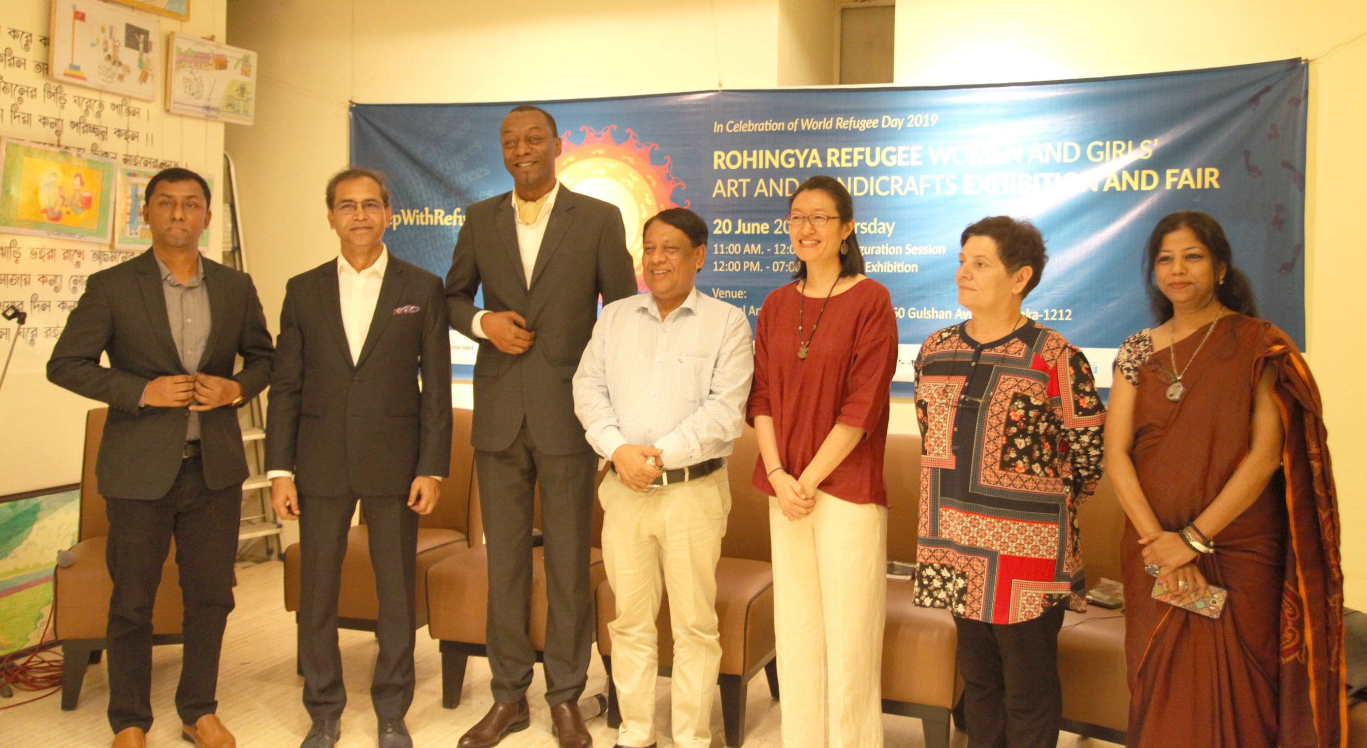 ROHINGYA WOMEN AND GIRLS’ ART AND HANDICRAFTS EXHIBITION