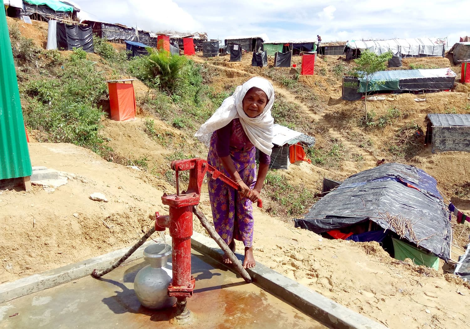 IMPROVING WATER, SANITATION, HYGIENE AND THE ENVIRONMENT FOR ROHINGYA REFUGEES IN BANGLADESH