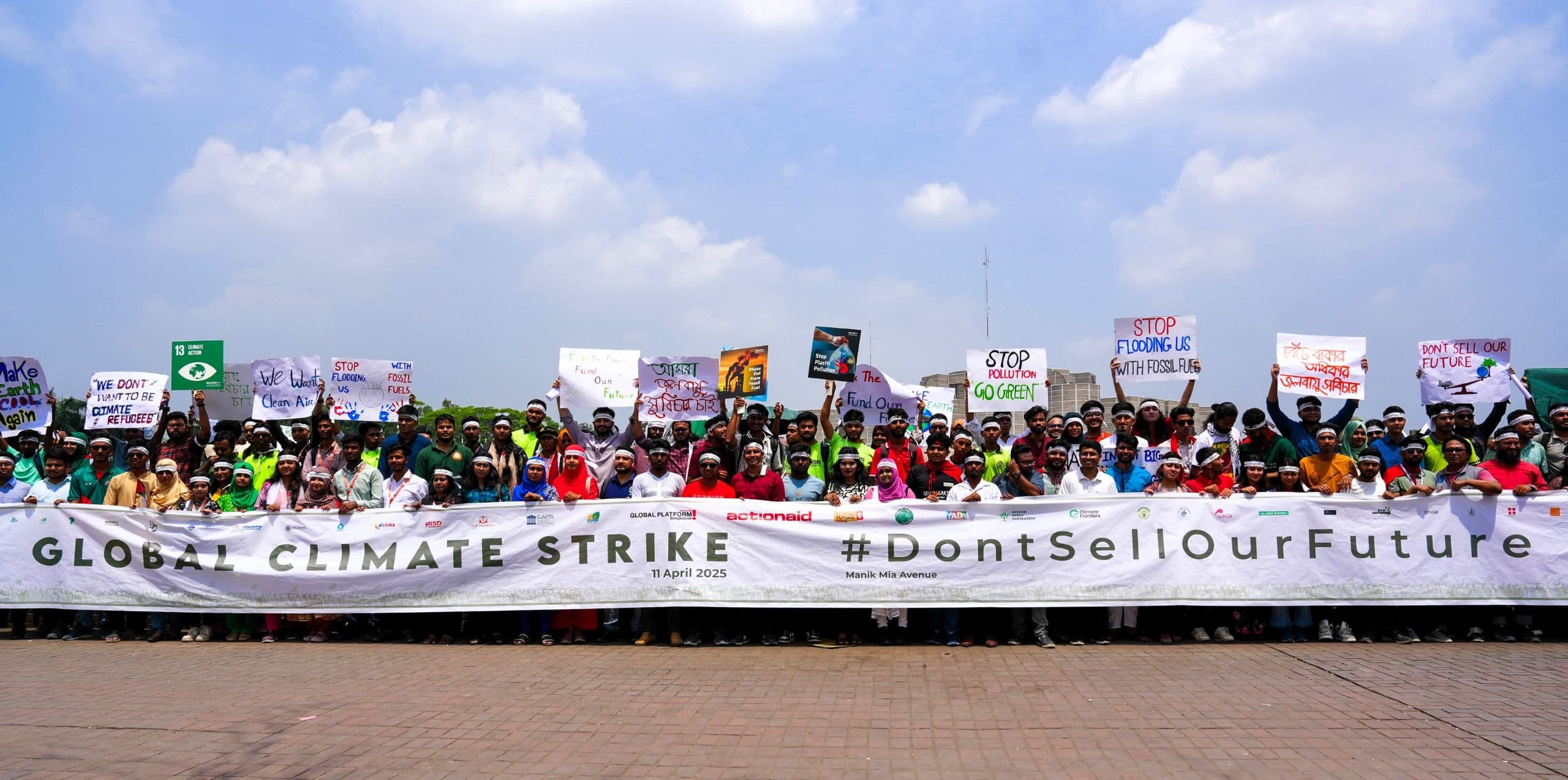 Demand Climate justice to ensure a safe future