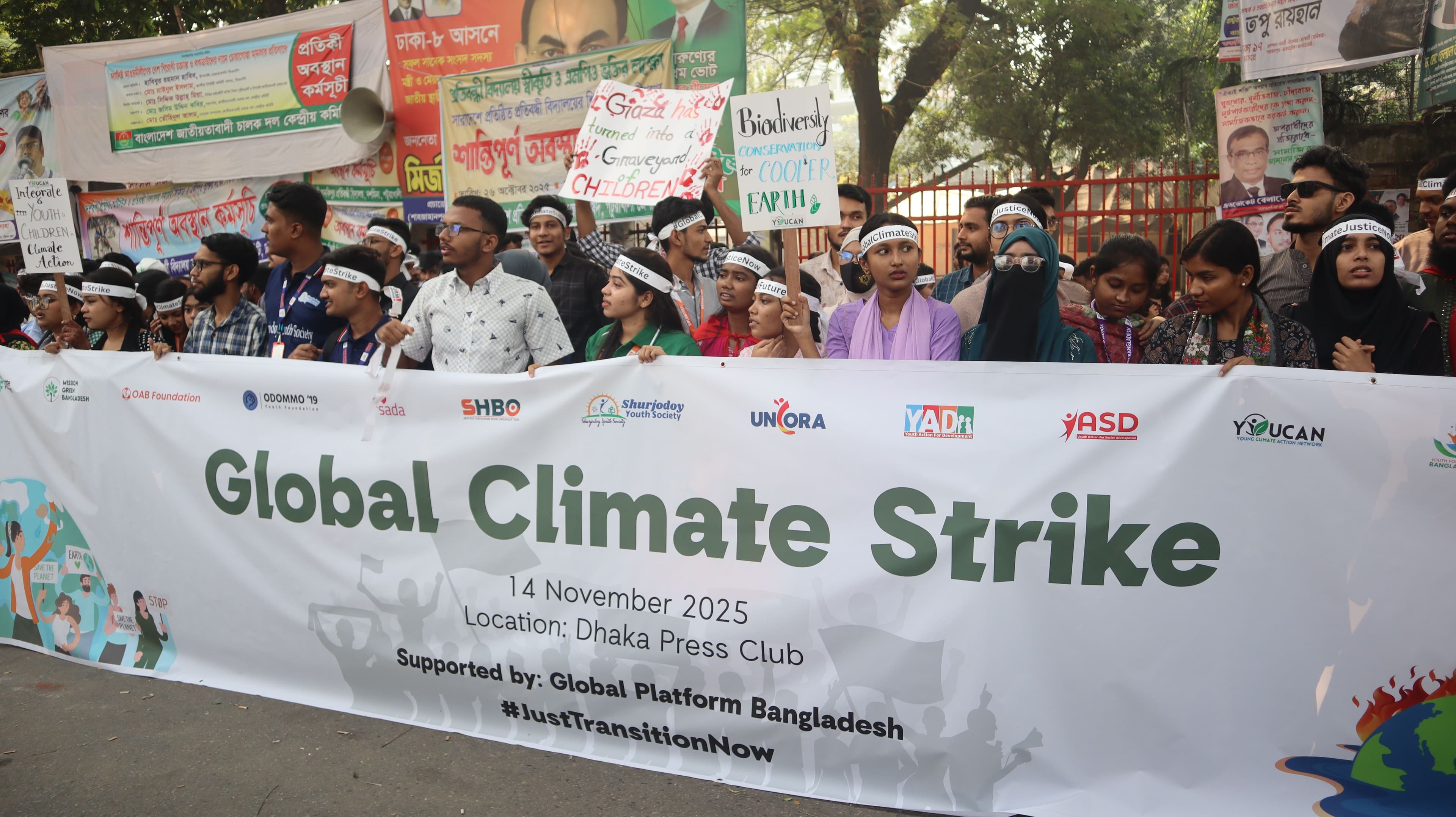 Thriving Youth-Led Movement for Climate Justice under the "Fund Our Future" Campaign